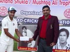 जस्टिस एएन वर्मा एकादश को मिली जीत