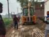 डीएम के निर्देश पर रुका भोगांव–पचेवरा मार्ग निर्माण शुरू