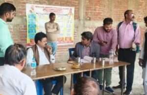 विकास खंड जसरा (ब्लाक) मे किसान पंजीकरण शिविर का आयोजन