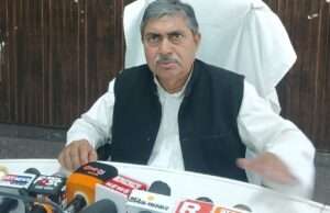 राज्य मंत्री कुलजीत सिंह ने सर्किट हाउस में पत्रकारों से की प्रेस वार्ता