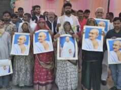 चिखड़ी में मनरेगा बचाओ संग्राम चैपाल में ग्रामीणों को किया जागरूक