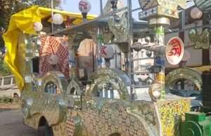 जालौन में परिवहन विभाग की ताबड़तोड़ कार्रवाई, डीजे बैंड गाड़ी सीज