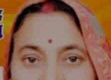 पूर्व ग्राम प्रधान इंदिरावती पाण्डेय का निधन