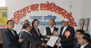 अध्यक्ष, वरिष्ठ उपाध्यक्ष व महामंत्री पद पर एक-एक समेत कुल 9 प्रत्याशियों ने लिया पर्चा: अधिवक्ता राजेश कुमार यादव