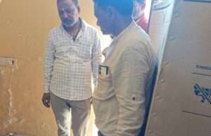 फार्म हाउस का ताला तोड़कर दो बैटरी व इनवर्टर चोरी