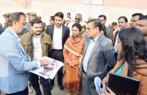 छोटी काशी गोला कॉरिडोर परियोजना का अपर मुख्य सचिव अमृत अभिजात ने किया स्थलीय निरीक्षण,दिए दिशा-निर्देश