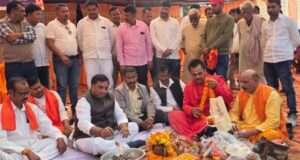 मड़िहान में रजौहा–हरदीमिश्र मार्ग के चौड़ीकरण कार्य का विधायक ने किया शिलान्यास