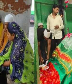 गाजी मियां का रखाया लग्न, दरगाह पर चादरपोशी कर दुआएं मांगी