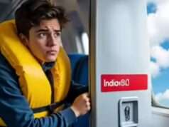‘भूत ने कहा गेट खोलो’, लैंडिंग से पहले 500 फीट ऊपर विमान का इमरजेंसी गेट खोलने लगा शख्स