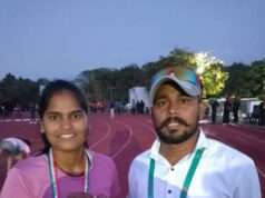 मऊआइमा की बबीता पटेल ने पोलवाट में जीता गोल्ड मेडल।