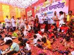 सेरेब्रल पाल्सी प्रभावित बच्चों ने खेली फूलों से होली त्रिशला फाउंडेशन ने रचा संवेदनशीलता का यादगार उत्सव