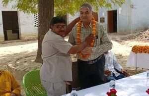 शेरवानी इण्टर काॅलेज के नवनियुक्त प्रबन्धक का भव्य स्वागत