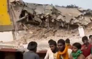 फाफामऊ में भीषण हादसाः कोल्ड स्टोरेज भवन ढहा, 4 की मौत, कई दबे होने की आशंका
