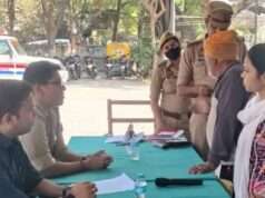 थाना समाधान दिवसः78 मामलों में से 15 का निस्तारण