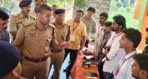 सब-इंस्पेक्टर भर्ती परीक्षा को लेकर सख्ती: डीआईजी ने किया परीक्षा केंद्रों का निरीक्षण, नकल विहीन परीक्षा के दिए निर्देश