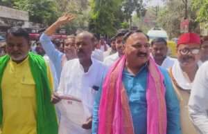 पुलिस उत्पीड़न के खिलाफ सपाइयों ने किया जोरदार प्रदर्शन