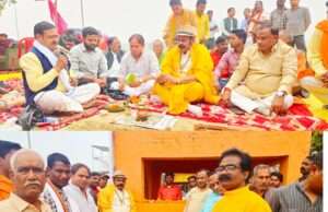 शिवगढ़ धाम मंदिर के सौंदर्यीकरण का हुआ शिलान्यास