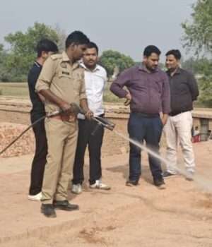 बिना प्रदूषण नियंत्रण बोर्ड की अनुमति संचालित ईंट भट्ठा बंद कराया गया