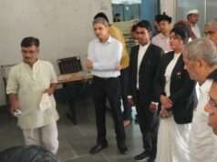 डीएम रविन्द्र सिंह ने ईवीएम वेयरहाउस का किया निरीक्षण