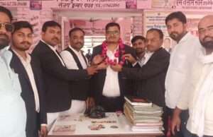 जिला बार चुनाव में शाहिद अख्तर को अधिवक्ताओं का मिला जबरदस्त समर्थन