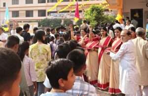 ज्वाला देवी में प्रवेश परीक्षा, बड़ी संख्या में शामिल हुए बच्चे