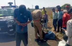 प्रयागराज के थाना क्षेत्र में अज्ञात बुजुर्ग सड़क दुर्घटना में घायल