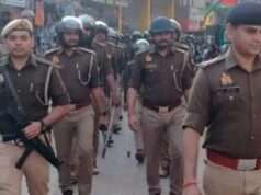 होली पर कड़ी सुरक्षा, ड्रोन से की जा रही निगरानी, 300 पुलिस बल तैनात