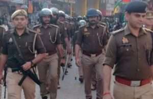 होली पर कड़ी सुरक्षा, ड्रोन से की जा रही निगरानी, 300 पुलिस बल तैनात