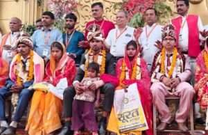भावुक और सुखद माहौल के बिच 11 जोड़ो ने लिए साथ फेरे खुशी से झूमा पूरा मजमा
