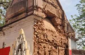 नागेश्वर नाथ महादेव मंदिर के पुनर्निर्माण की मांग को लेकर सौंपा ज्ञापन