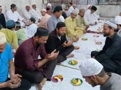 आरपीएल टूर्नामेंट कमेटी ने कराया रोजा इफ्तार