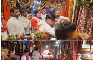 शक्तिपीठ कड़ा धाम में मां शीतला के दरबार में खेली गई भव्य फूलों की होली