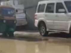 मेजारोड़ रेलवे स्टेशन जाने वाले मुख्य मार्ग पर गम्भीर जलभराव एवं अतिक्रमण