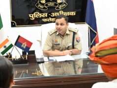 जनता दरबार में एसपी अभिमन्यु मांगलिक ने सुनी फरियाद