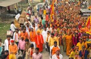नव दिवसीय श्री श्री शतचंडी महायज्ञ का भव्य शुभारंभ, हजारों श्रद्धालुओं ने निकाली कलश यात्रा