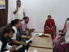 महिला आयोग सदस्य अंजू प्रजापति ने की जनसुनवाई, दिए कई निर्देश