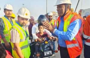 सड़क सुरक्षा–जीवन रक्षा अभियान का आयोजन, किया गया जागरूक