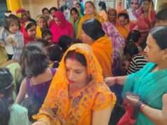 गायत्री शक्तिपीठ पचपेड़वा में नवरात्रि की पूर्णाहुति संपन्न