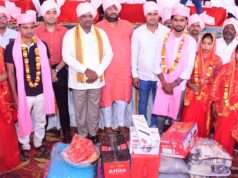 मुख्यमंत्री सामूहिक विवाह योजना के तहत 271 जोड़े परिणय सूत्र में बंधे