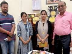 कौशांबी की शिखा त्रिपाठी ने मध्यप्रदेश में प्राप्त किया गोल्ड मेडल