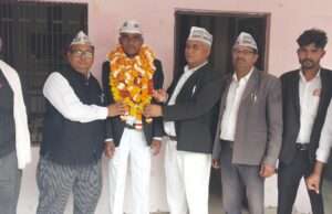 आप जिलाध्यक्ष रामकिशोर विश्वकर्मा का भव्य स्वागत, कार्यकर्ताओं में दिखा उत्साह