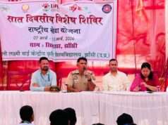 ट्रैफिक पुलिस इंस्पेक्टर देवेन्द्र शर्मा ने सड़क सुरक्षा के प्रति किया जागरूक