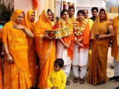 धूमधाम से निकाली गयी भगवान श्रीराम की शोभा यात्रा, लगे जयकारे