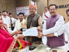 54 टी.बी. मुक्त ग्राम पंचायतों के ग्राम प्रधानों को किया गया सम्मानित