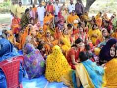 अवसान माता का पूजन कर महिलाओं ने की मंगलकामना