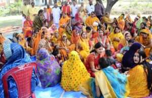 अवसान माता का पूजन कर महिलाओं ने की मंगलकामना