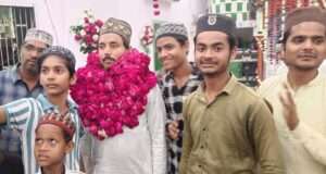 बकंधा की मदीना मस्जिद में खत्म हुई तरावीह, रमज़ान की बरकतों पर हुई तकरीर