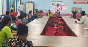 पॉलिटेक्निक कॉलेज नौगांव में सड़क सुरक्षा जन-जागरूकता अभियान आयोजित