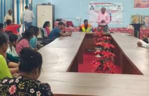 पॉलिटेक्निक कॉलेज नौगांव में सड़क सुरक्षा जन-जागरूकता अभियान आयोजित