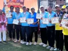 सदभावना कप के फाइनल मुकाबले में क्रीड़ा भारती ने मारी बाजी